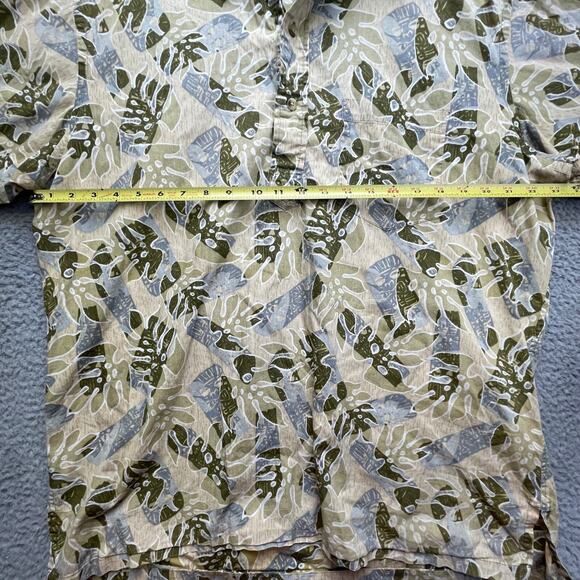 Hawaiian Shirt Men's Large Liberty House Aloha Button Up Luau Short Sleeve - Picture 2 of 12